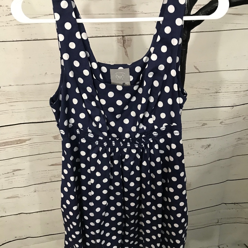 Anthropologie Polka Dot dress